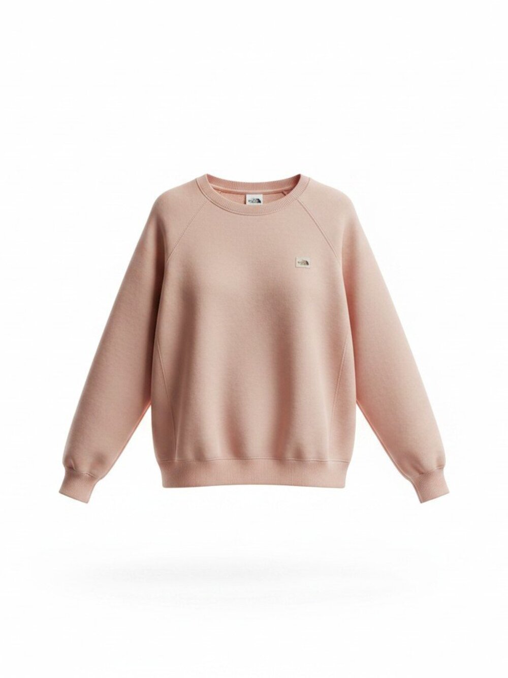 The North Face Light Pink/Peach Crewneck Sweatshirt - Size L